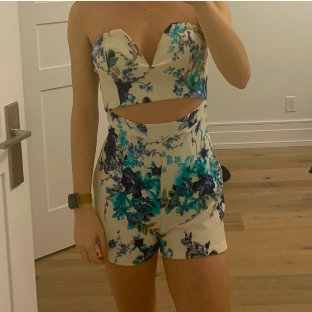 Floral Romper